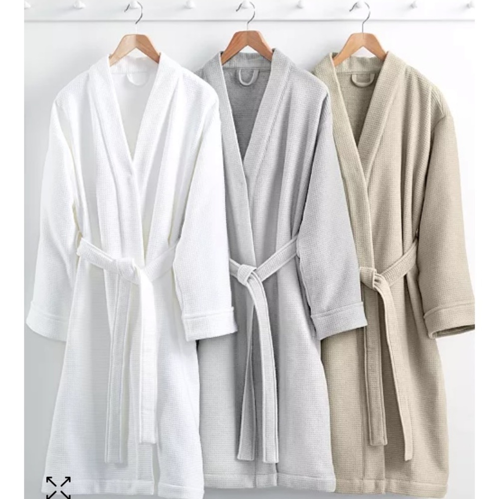 Waffle Weave Robe, 100% Turkish Cotton hotel collection